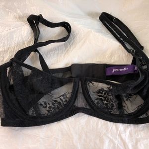 Journelle Black Lace Bra